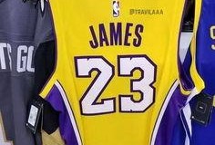 最新爆料湖人球衣图片