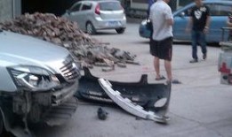 南昌爆料车祸最新消息视频,惨烈现场直击，多车相撞引发交通瘫痪